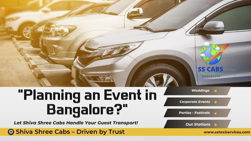 Event Cab Service in Bangalore